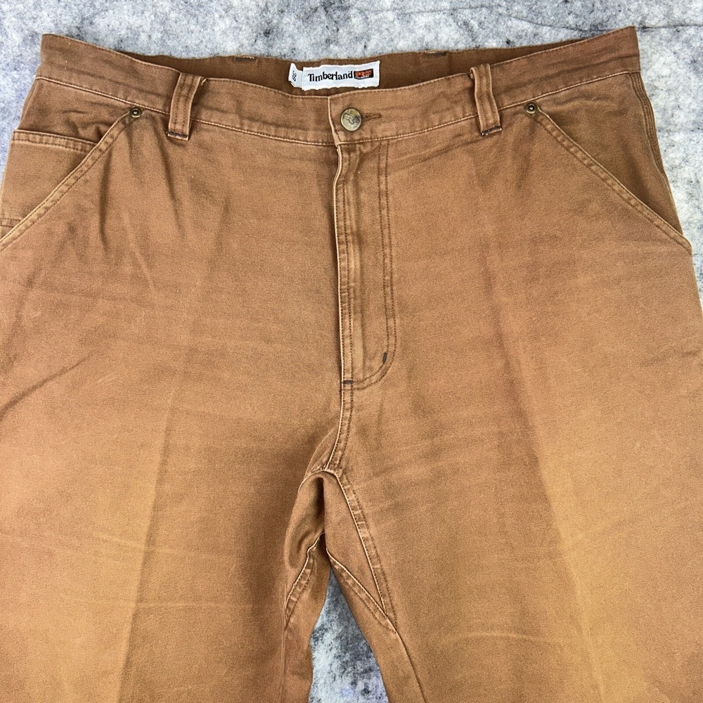 Timberland Pro Series Men's Size 38 Medium Wash Relaxed Utility Pants 8 Pockets‎